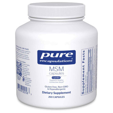 MSM Capsules by Pure Encapsulations - Joint and connective tissue support