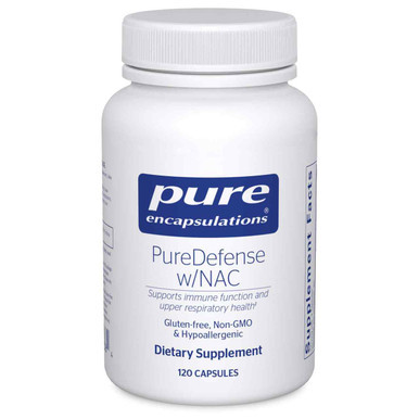 PureDefense w/NAC by Pure Encapsulations - Immune and antioxidant support