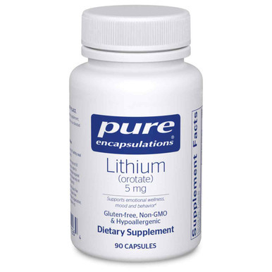 Lithium Orotate 90c Pure Encapsulations