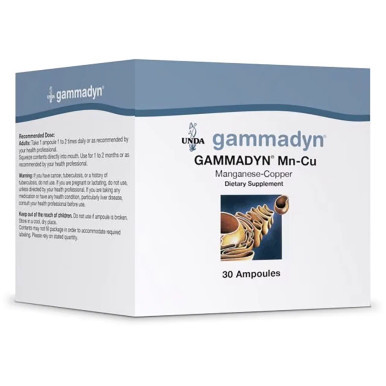 Gammadyn Mn-Cu 30 unidoses by Seroyal Unda