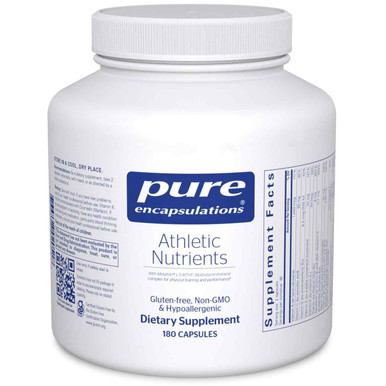 Athletic Nutrients by Pure Encapsulations - Athletic training and recovery support