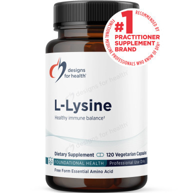 L-Lysine 1500mg 120c by Designs for Health