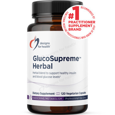 GlucoSupreme Herbal 120c by Designs for Health