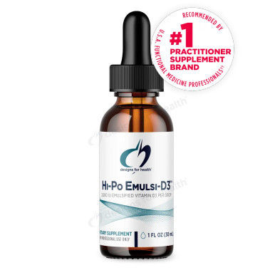 Hi-Po Emulsi-D3 Liquid 1oz by Designs for Health