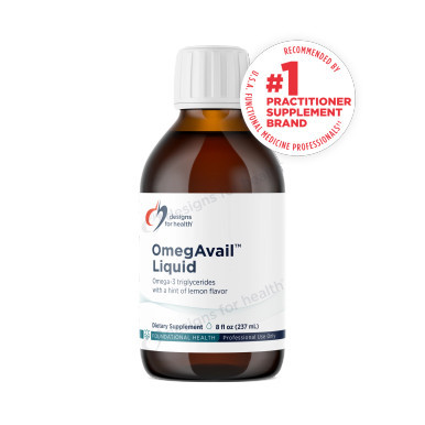 OmegAvail Liquid 8oz by designs for health