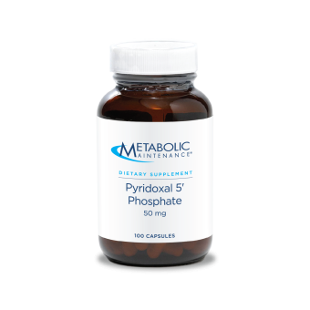Pyridoxal 5' Phosphate 50mg 100c by Metabolic Maintenance
