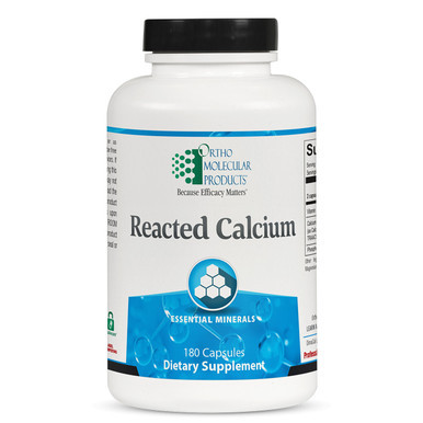 Ortho Molecular Products - Reacted Calcium- 180ct