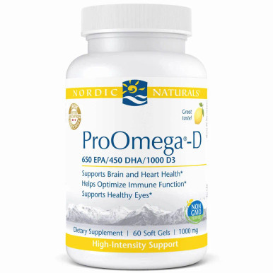 ProOmega-D Lemon 60c by Nordic Naturals