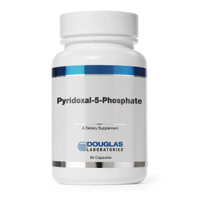 Douglas Laboratories Pyridoxal-5-Phosphate white bottle labeled 60 Capsules