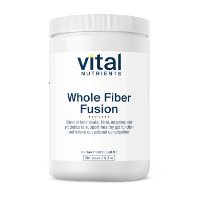 Whole Fiber Fusion Powder 261g by Vital Nutrients