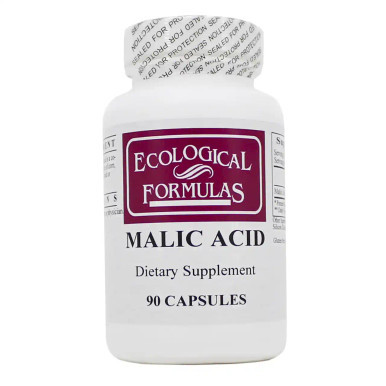 Malic Acid 600mg 90c by Ecological Formulas