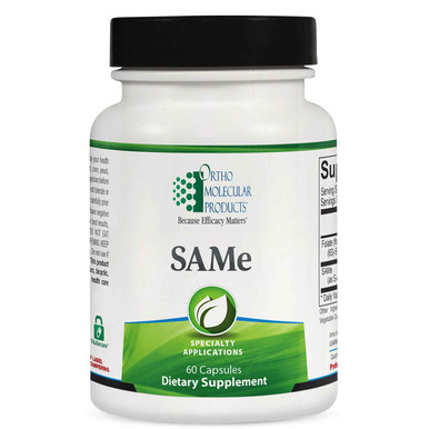 Ortho Molecular Products - SAMe- 60ct