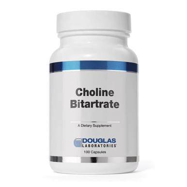 Choline Bitartrate 100c by Douglas Laboratories