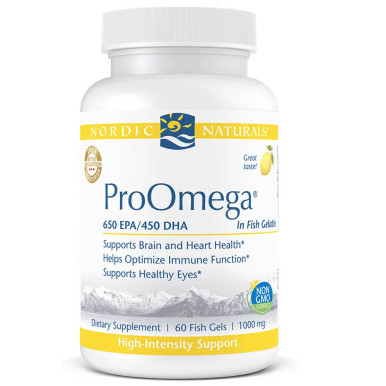 ProOmega Fish Gelatin 60c by Nordic Naturals