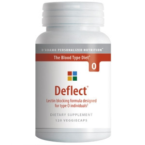 Deflect Lectin Blocker (type O) 120c by D'Adamo Personalized Nutrition