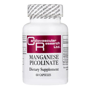 Manganese Picolinate 20mg 60c by Ecological Formulas