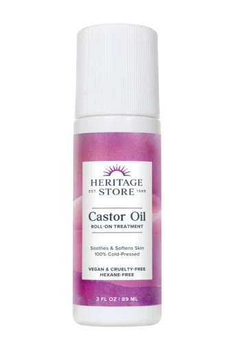 Castor Oil Roll-On 3oz by Heritage Products