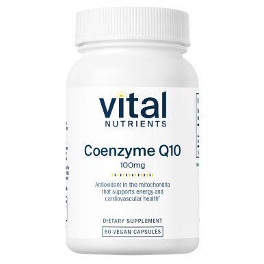 Coenzyme Q10 100mg 60c by Vital Nutrients
