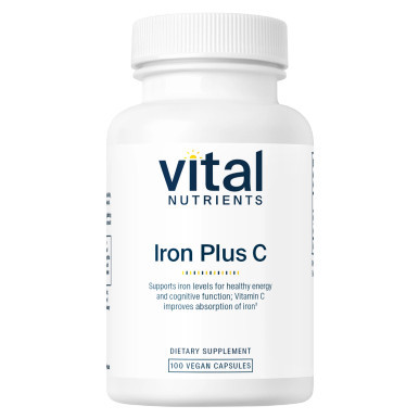 Iron Plus C 100c by Vital Nutrients