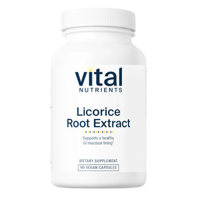 Licorice Extract 16% 400mg 90c by Vital Nutrients