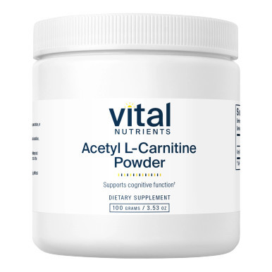 Acetyl L-Carnitine Powder 100g by Vital Nutrients