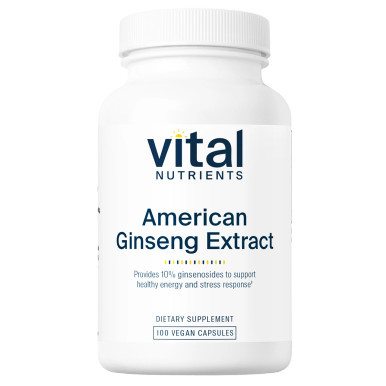 American Ginseng 250mg 100c by Vital Nutrients