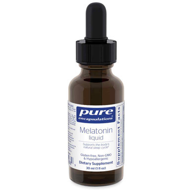 Melatonin Liquid by Pure Encapsulations – Natural Sleep Cycle and Circadian Rhythm Support
