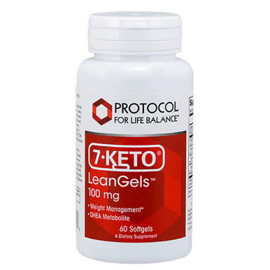 7-Keto LeanGels 100mg 60sg by Protocol for Life Balance