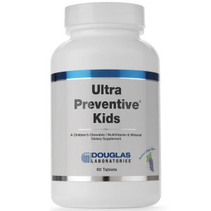 Ultra Preventive Kids (Chewable) Grape Flavored 60t by Douglas Laboratories