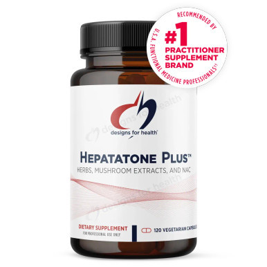 Hepatatone Plus 120c by Designs for Health