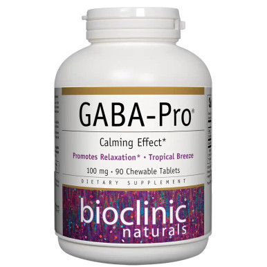GABA -Pro - Tropical Brz 90 chew by Bioclinic Naturals