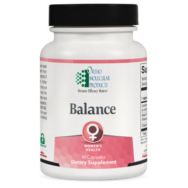 Balance by Ortho Molecular Products – Menstrual Cycle and Hormone Balance Support