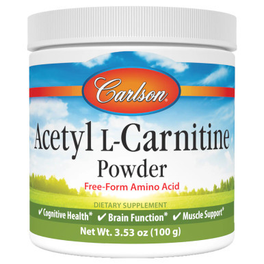 Acetyl L-Carnitine Powder 100 gms by Carlson Labs