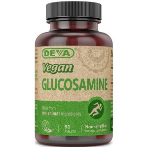 Vegan Glucosamine 500 mg 90 tabs by Deva Nutrition
