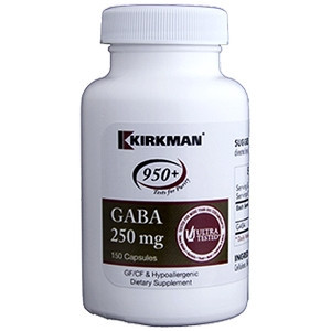 GABA 250mg 150c- Hypoallergenic by Kirkman Group Inc.