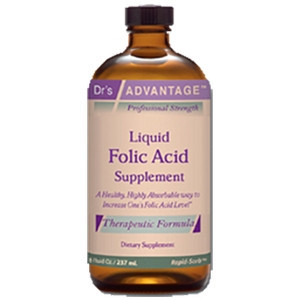 Liquid Folic Acid 8oz by Dr.'s Advantage