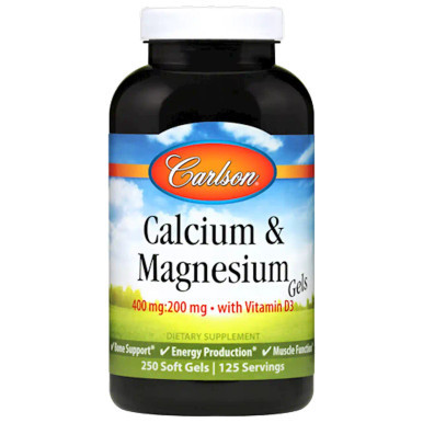 Liquid Cal-Mag 250sg by Carlson Labs