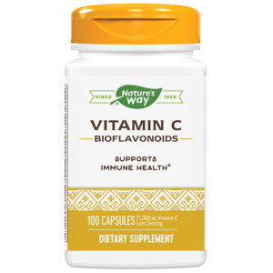 Vitamin C 500 with Bioflavinoids 100 caps by Nature's Way