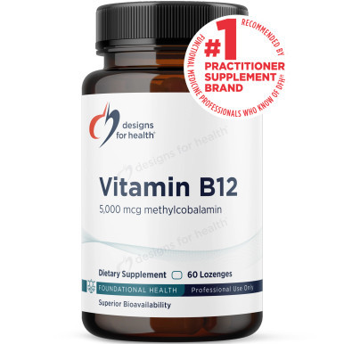 Vitamin B12 Lozenges 60ct by Designs for Health