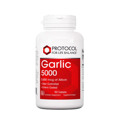 Garlic 5000 90t by Protocol for Life Balance