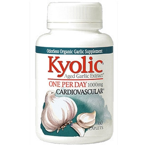 Kyolic One Per Day 1000 mg 60 caps by Wakunaga
