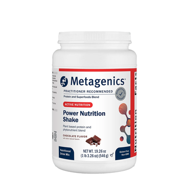 Power Nutrition Shake Chocolate 14srv by metagenics