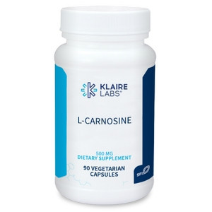 L-Carnosine 500 mg 90 caps by Klaire Labs