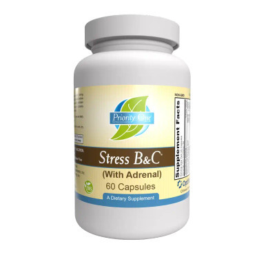 Stress B&C w-Adrenal 60c by Priority One