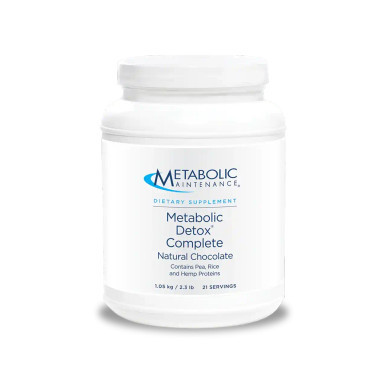 Metabolic Detox Complete Chocolate 21 serv by Metabolic Maintenance