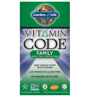Vitamin Code Family Multi 120 vcaps by Garden of Life
