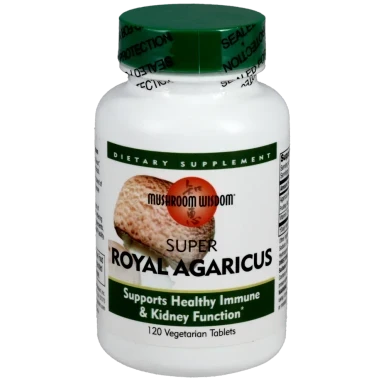 Super Royal Agaricus 120 vtabs by Mushroom Wisdom, Inc.