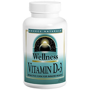 Vitamin D-3 1000 IU 200 tabs by Source Naturals