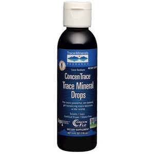 ConcenTrace Trace Mineral Drops 4 oz by Trace Minerals Research