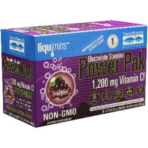 Electrolyte Stamina Concord Grape 30 pkt by Trace Minerals Research